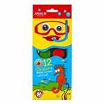 آبرنگ 12 رنگ طرح کمان بزرگ 5009 آریا